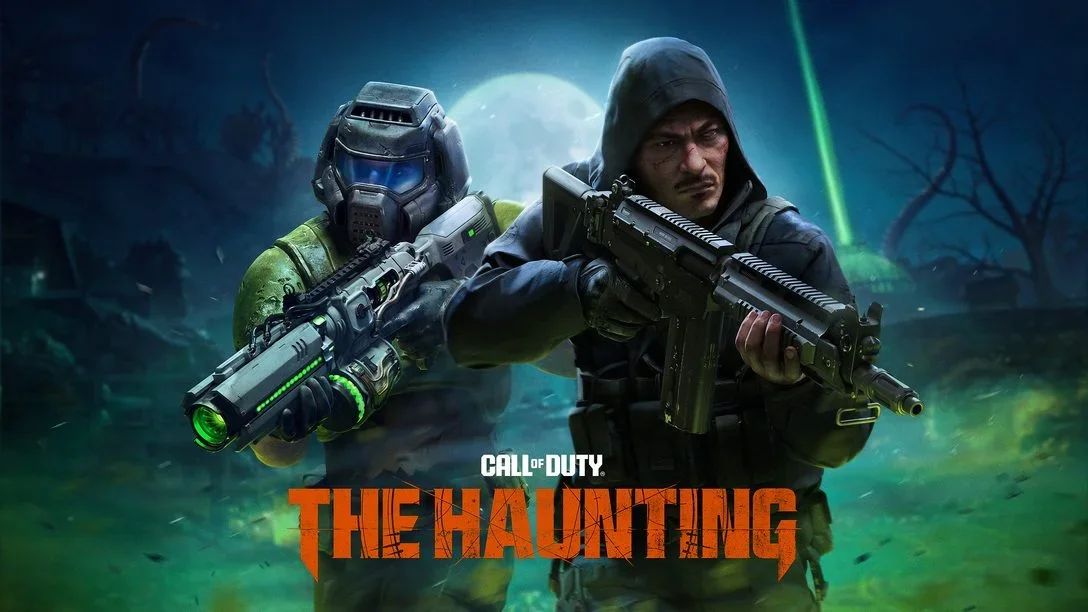 Call of Duty: The Haunting: arte promocional com personagens da temporada.